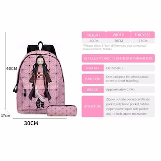 Foto 3 | Venta Internacional-Mochila Anime Kamado Nezuko Kimetsu No Yaiba
