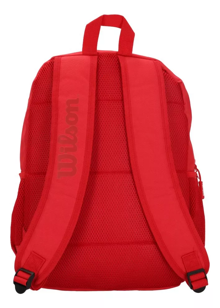 Foto 4 pulgar | Mochila Wilson Juvenil Roja Original con Porta Laptop