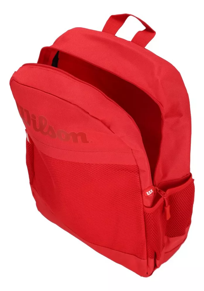 Foto 5 pulgar | Mochila Wilson Juvenil Roja Original con Porta Laptop