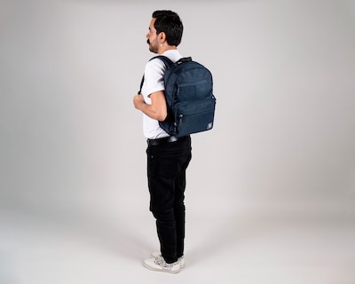 Foto 8 | Mochila 1818 Azul para Laptop de 15"