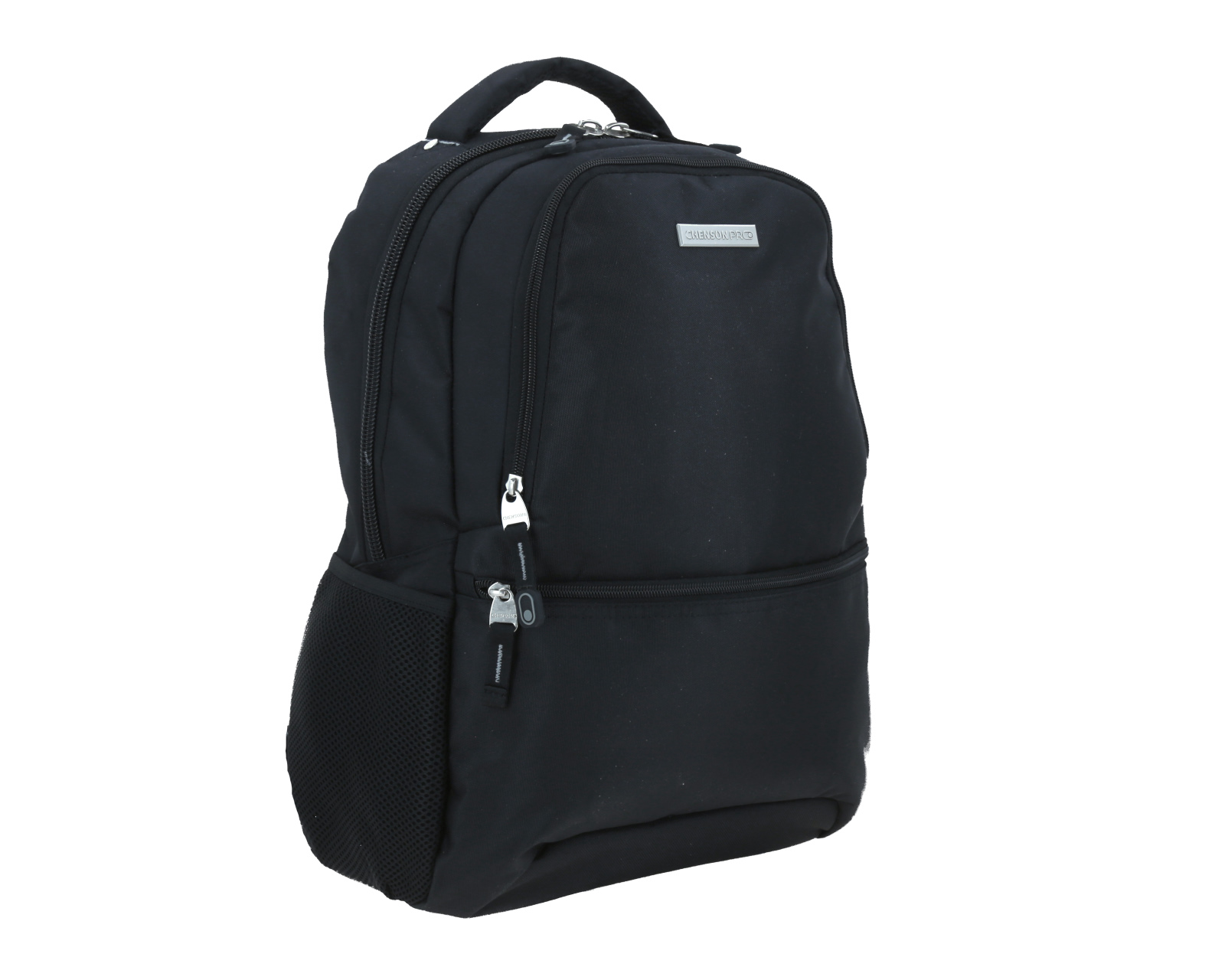 Foto 7 pulgar | Mochila Grande Chenson Pro Para Hombre Merlot Negro Con Porta Laptop De Hasta 15''.