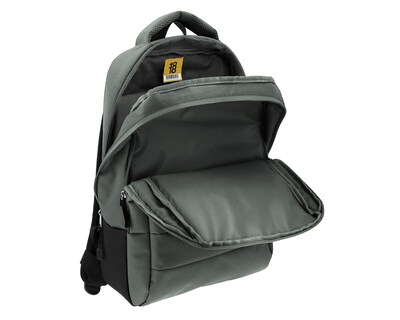 Foto 7 | Mochila Grande 1818 Unisex Wynn Gris Con Porta Laptop De Hasta 15''.