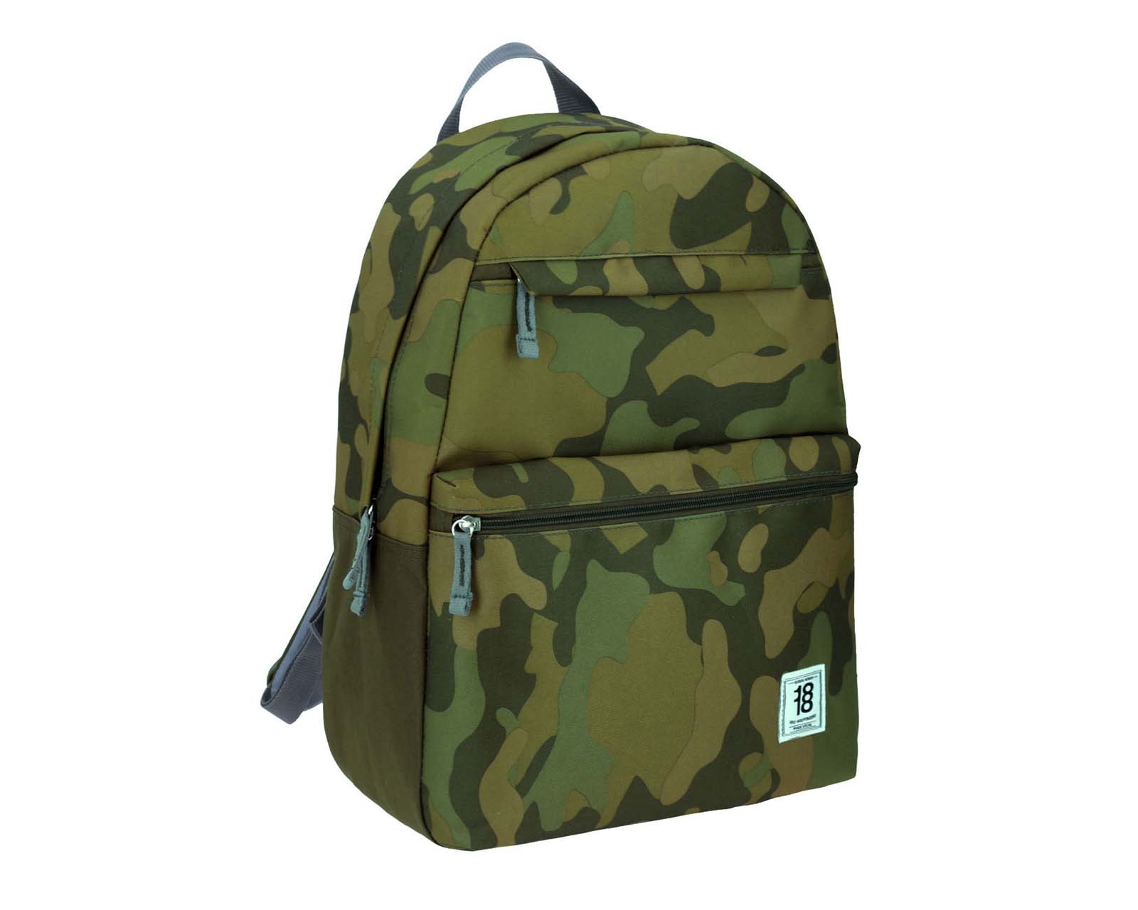 Foto 5 pulgar | Mochila Grande 1818 Unisex Colors Verde Militar
