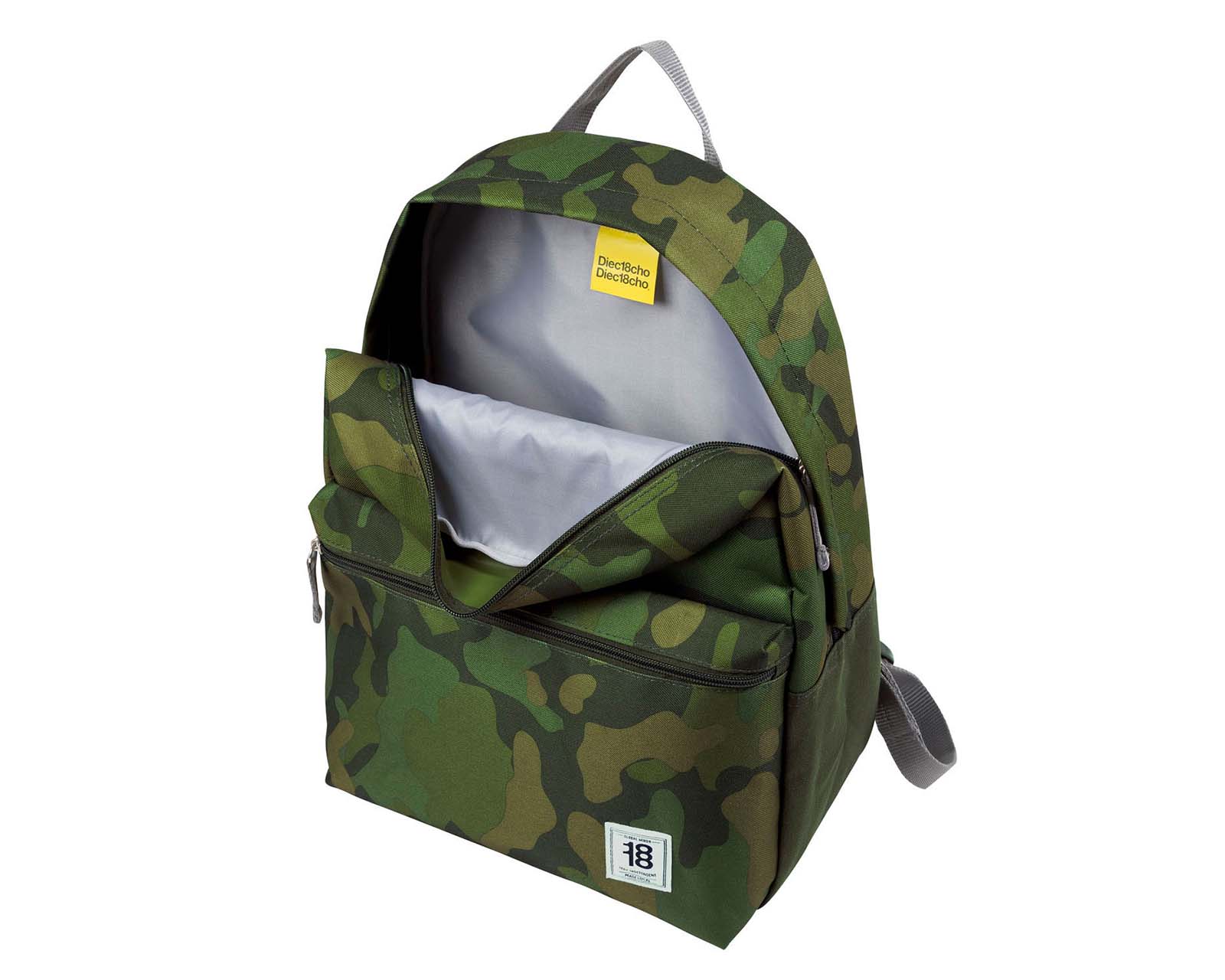 Foto 6 pulgar | Mochila Grande 1818 Unisex Colors Verde Militar