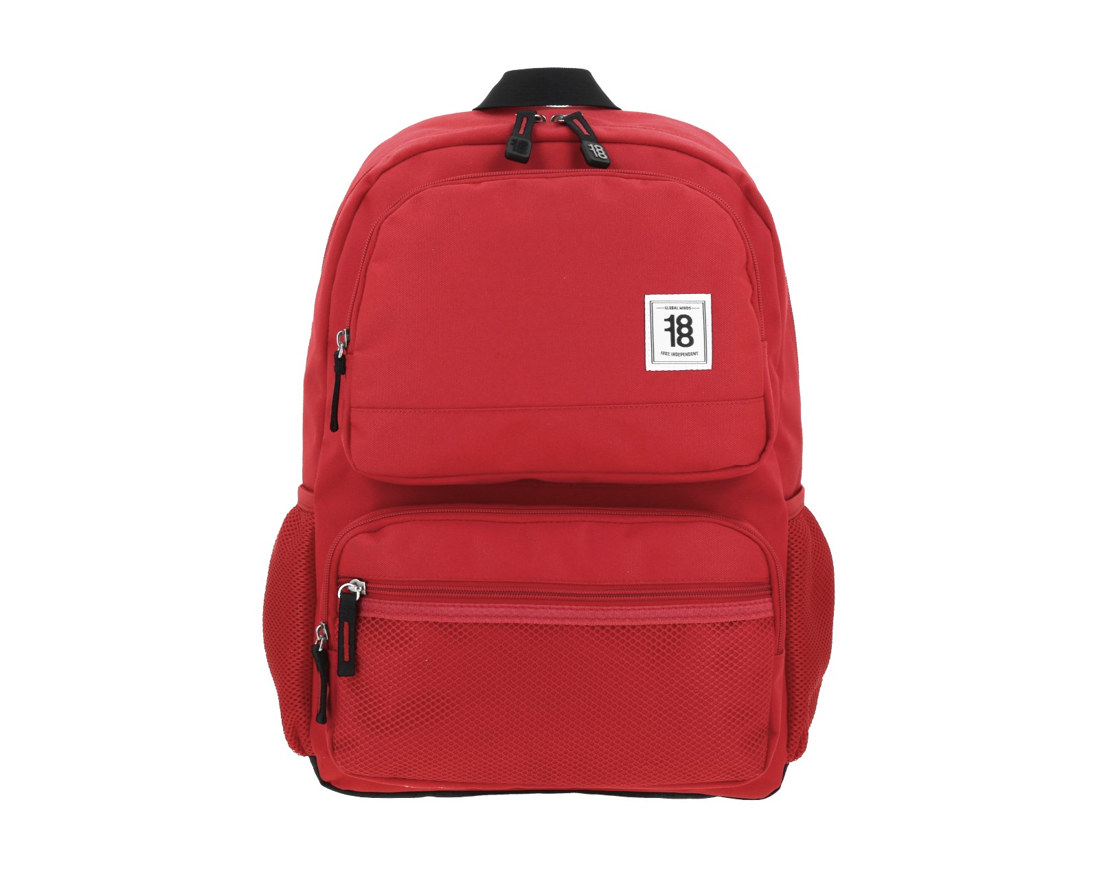 Mochila Grande 1818 Unisex Wynn Rojo