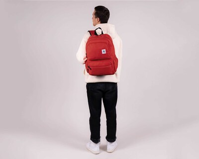 Foto 8 | Mochila Grande 1818 Unisex Wynn Rojo