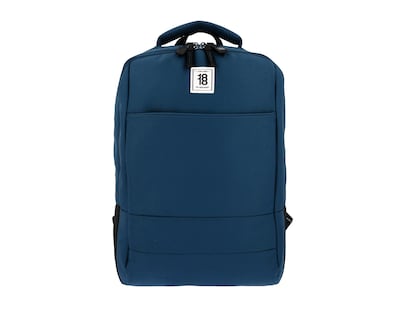 Foto 1 | Mochila Grande 1818 Unisex Wynn Azul Con Porta Laptop De Hasta 15''.