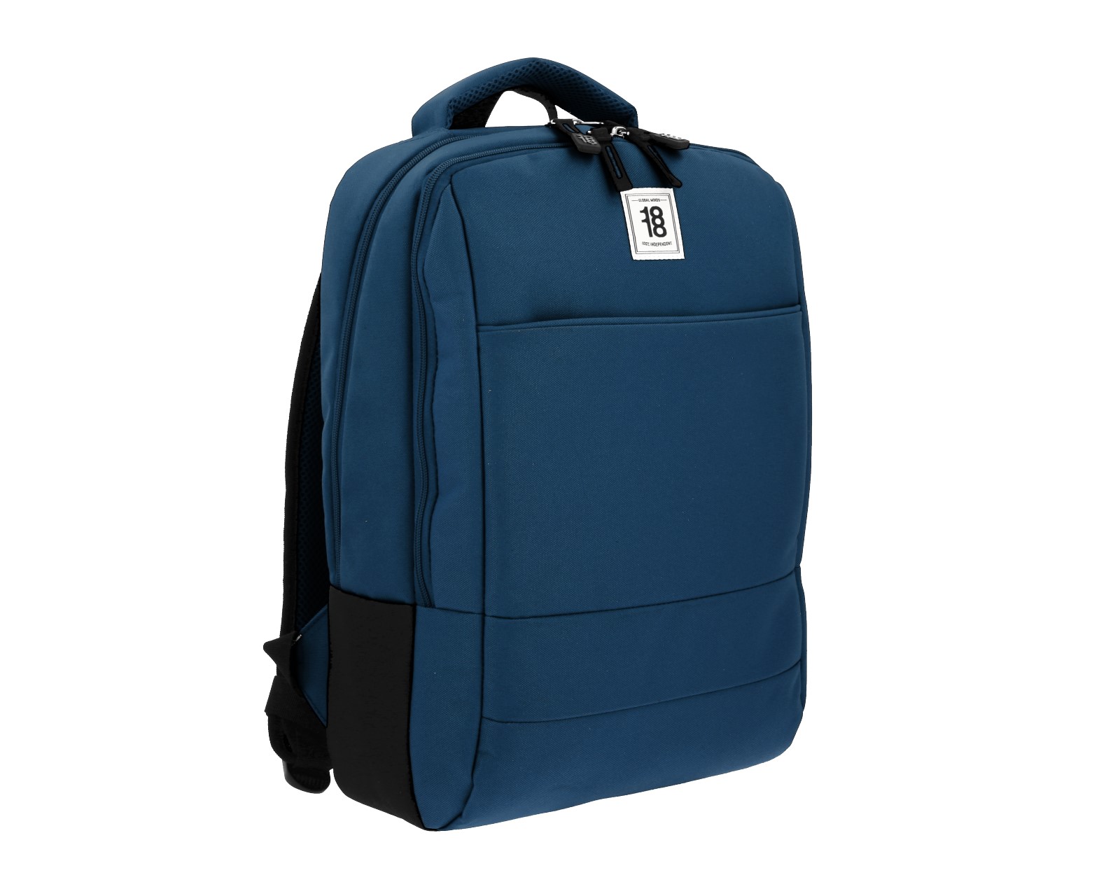 Foto 7 pulgar | Mochila Grande 1818 Unisex Wynn Azul Con Porta Laptop De Hasta 15''.