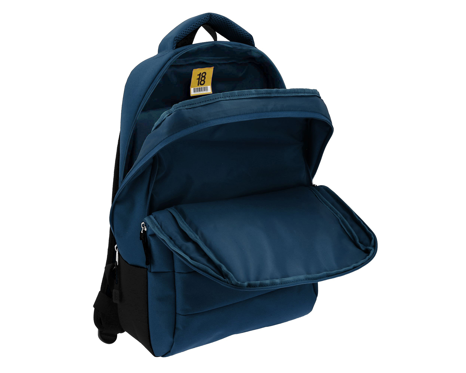 Foto 8 pulgar | Mochila Grande 1818 Unisex Wynn Azul Con Porta Laptop De Hasta 15''.