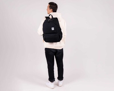 Foto 8 | Mochila Grande 1818 Unisex Wynn Negro