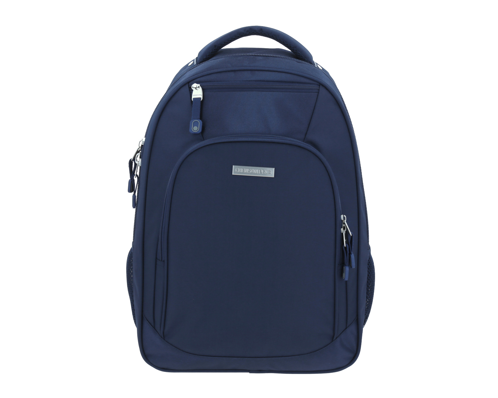 Mochila Grande Chenson Pro Para Hombre Kazio Azul Con Porta Laptop De Hasta 15''.