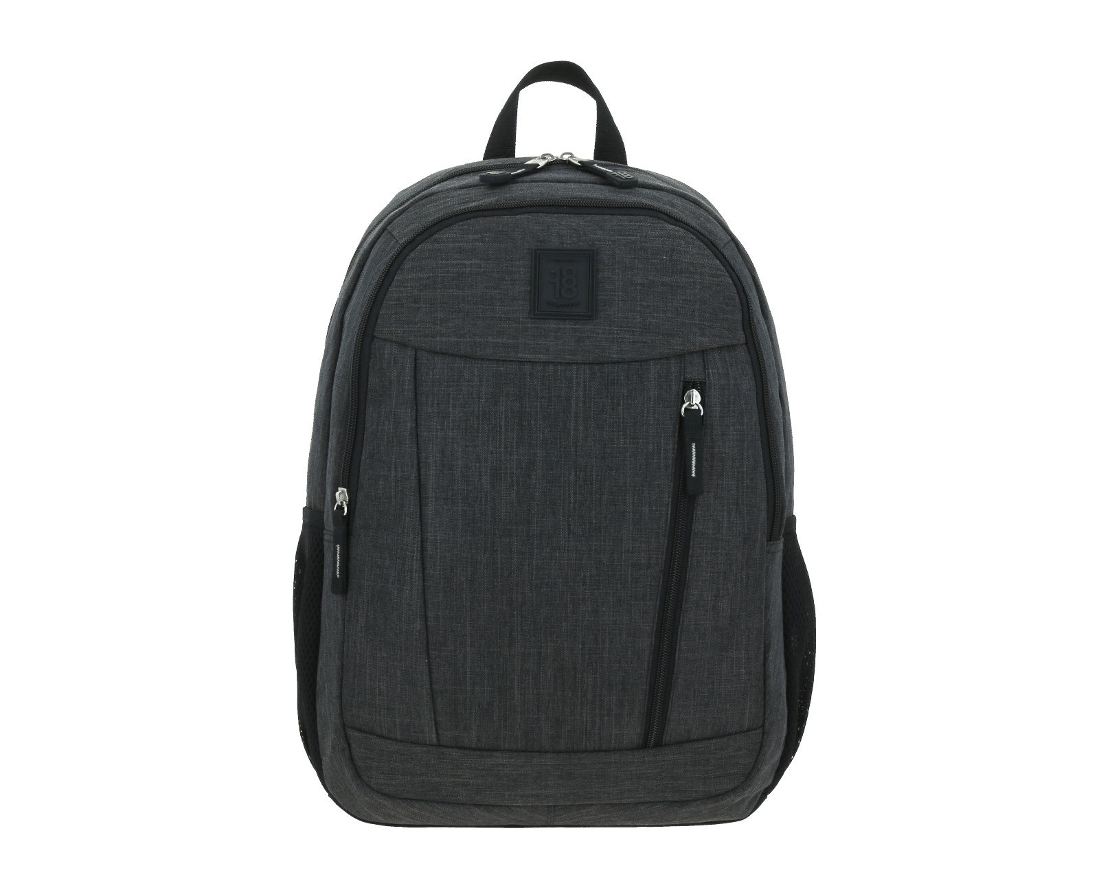 Foto 2 pulgar | Mochila Grande 1818 Unisex Hop Negro Con Porta Laptop De Hasta 15''.