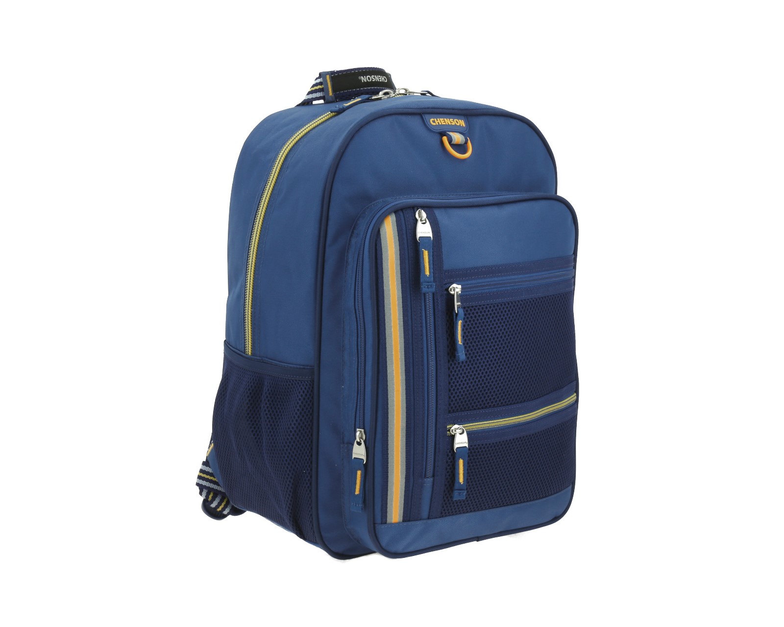 Foto 7 pulgar | Mochila Grande Chenson Para Hombre Chey Azul Con Porta Tablet De Hasta 10''.
