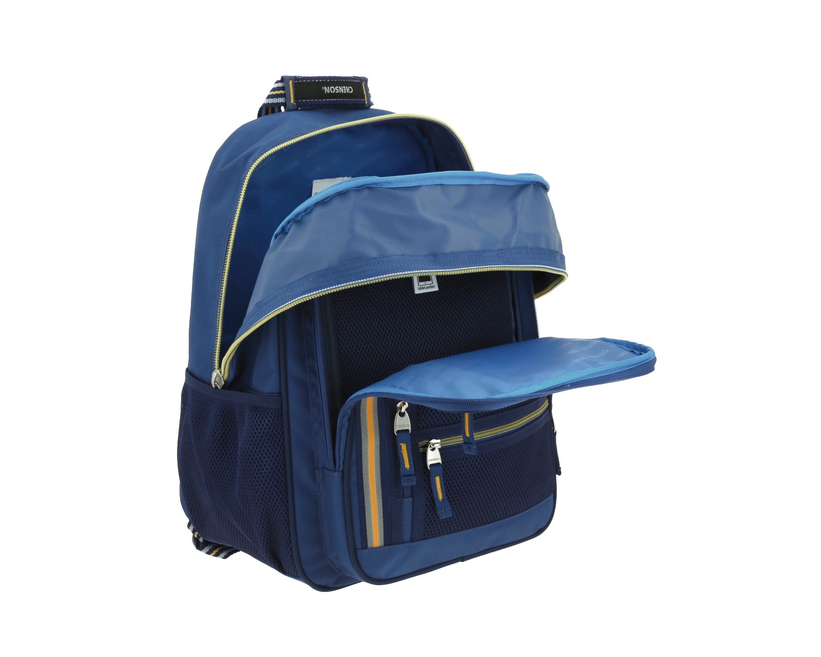 Foto 8 pulgar | Mochila Grande Chenson Para Hombre Chey Azul Con Porta Tablet De Hasta 10''.