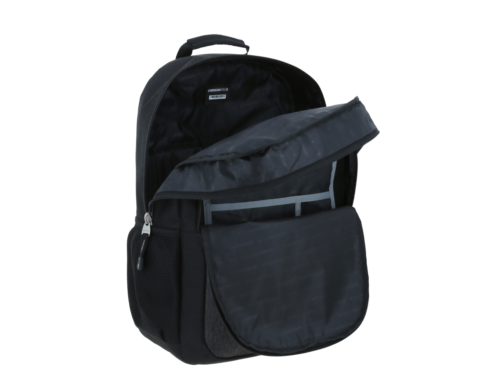 Foto 8 pulgar | Mochila  Grande Chenson Pro Para Hombre Heri Negro Con Porta Laptop De Hasta 15''.