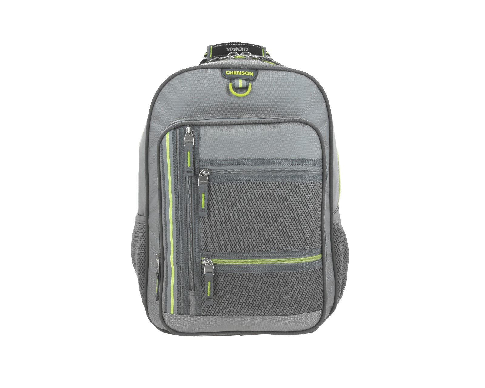 Foto 2 pulgar | Mochila Grande Chenson Para Hombre Chey Gris Con Porta Tablet De Hasta 10''.