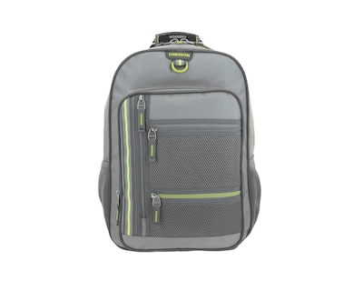 Foto 1 | Mochila Grande Chenson Para Hombre Chey Gris Con Porta Tablet De Hasta 10''.