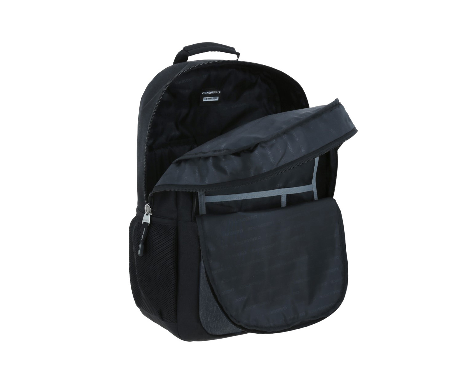 Foto 8 pulgar | Mochila  Grande Chenson Pro Para Hombre Heri Gris Con Porta Laptop De Hasta 15''.