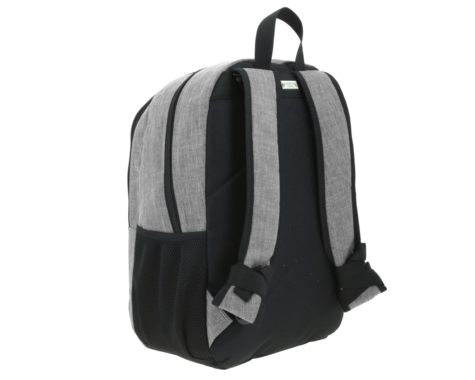 Foto 4 pulgar | Mochila Grande 1818 Unisex Hop Gris Con Porta Laptop De Hasta 15''.