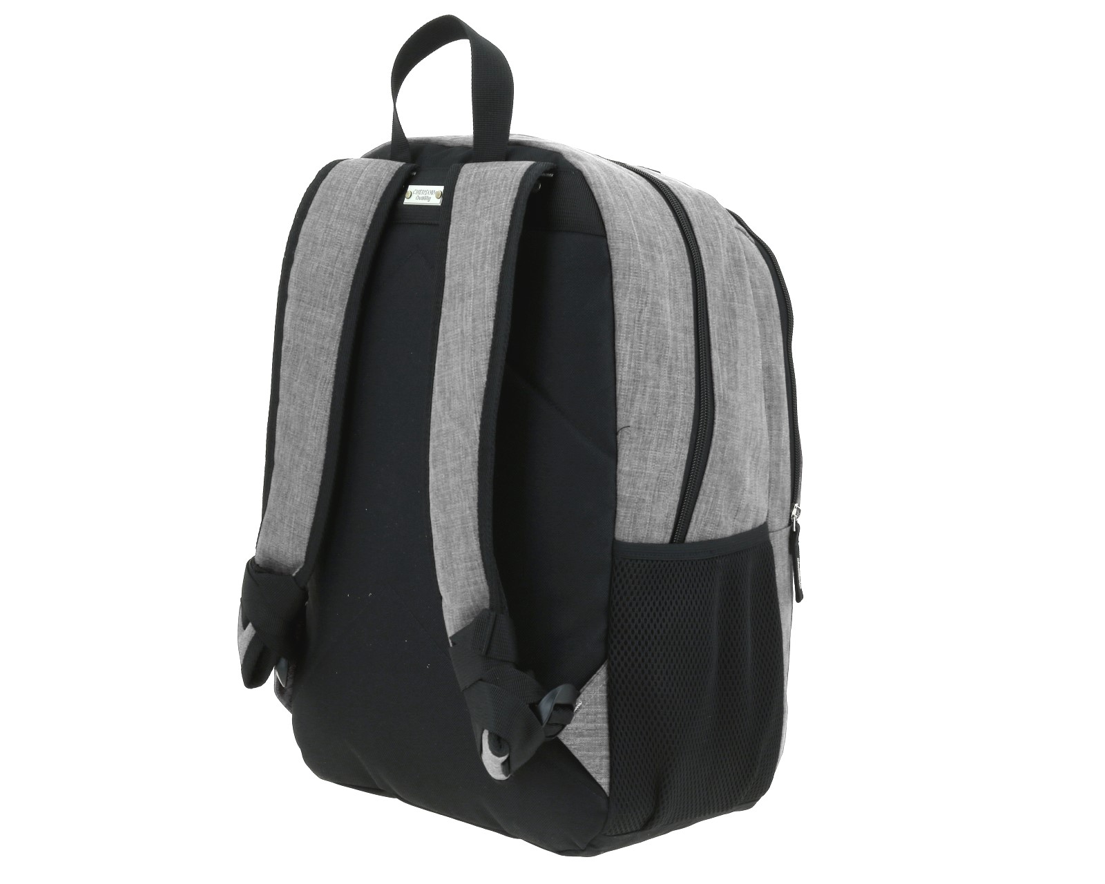 Foto 6 pulgar | Mochila Grande 1818 Unisex Hop Gris Con Porta Laptop De Hasta 15''.