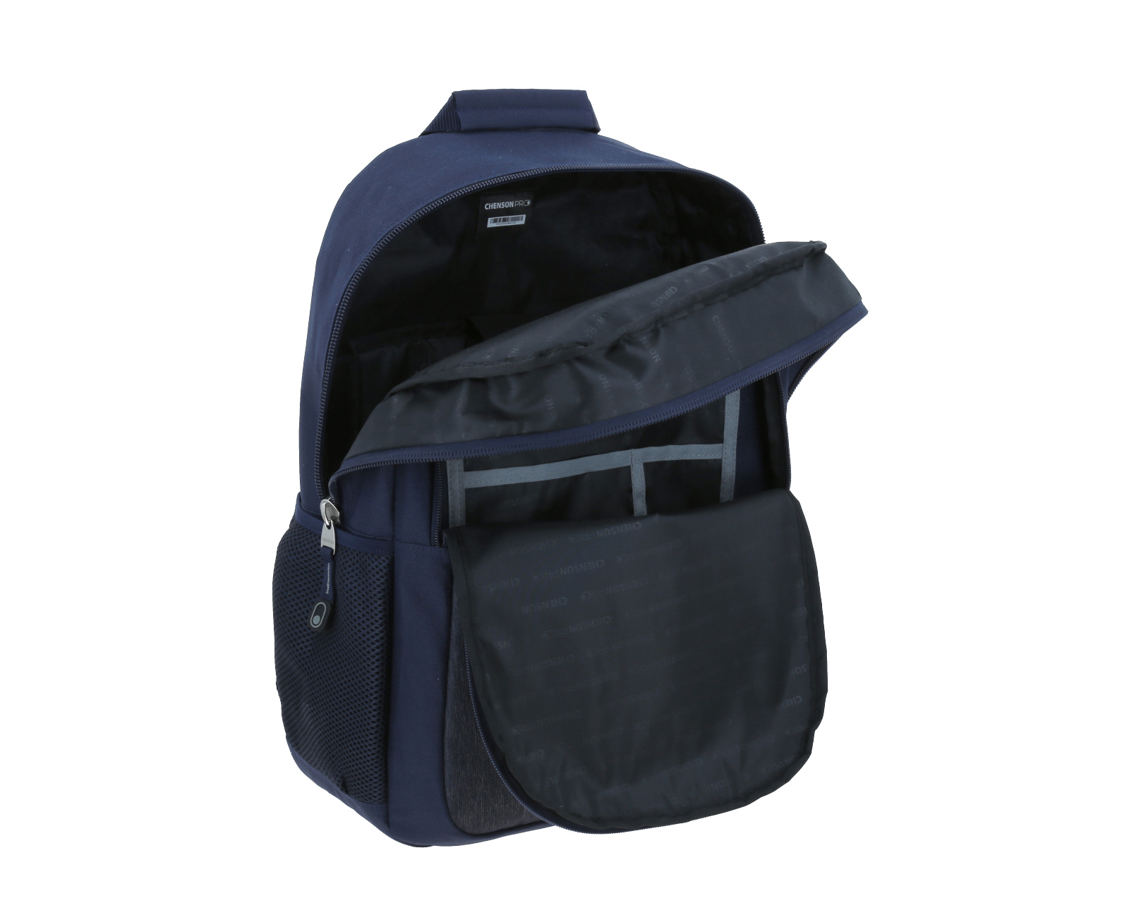 Foto 7 | Mochila  Grande Chenson Pro Para Hombre Heri Azul Con Porta Laptop De Hasta 15''.