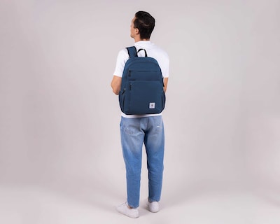 Foto 8 | Mochila Grande 1818 Unisex Wynn Azul