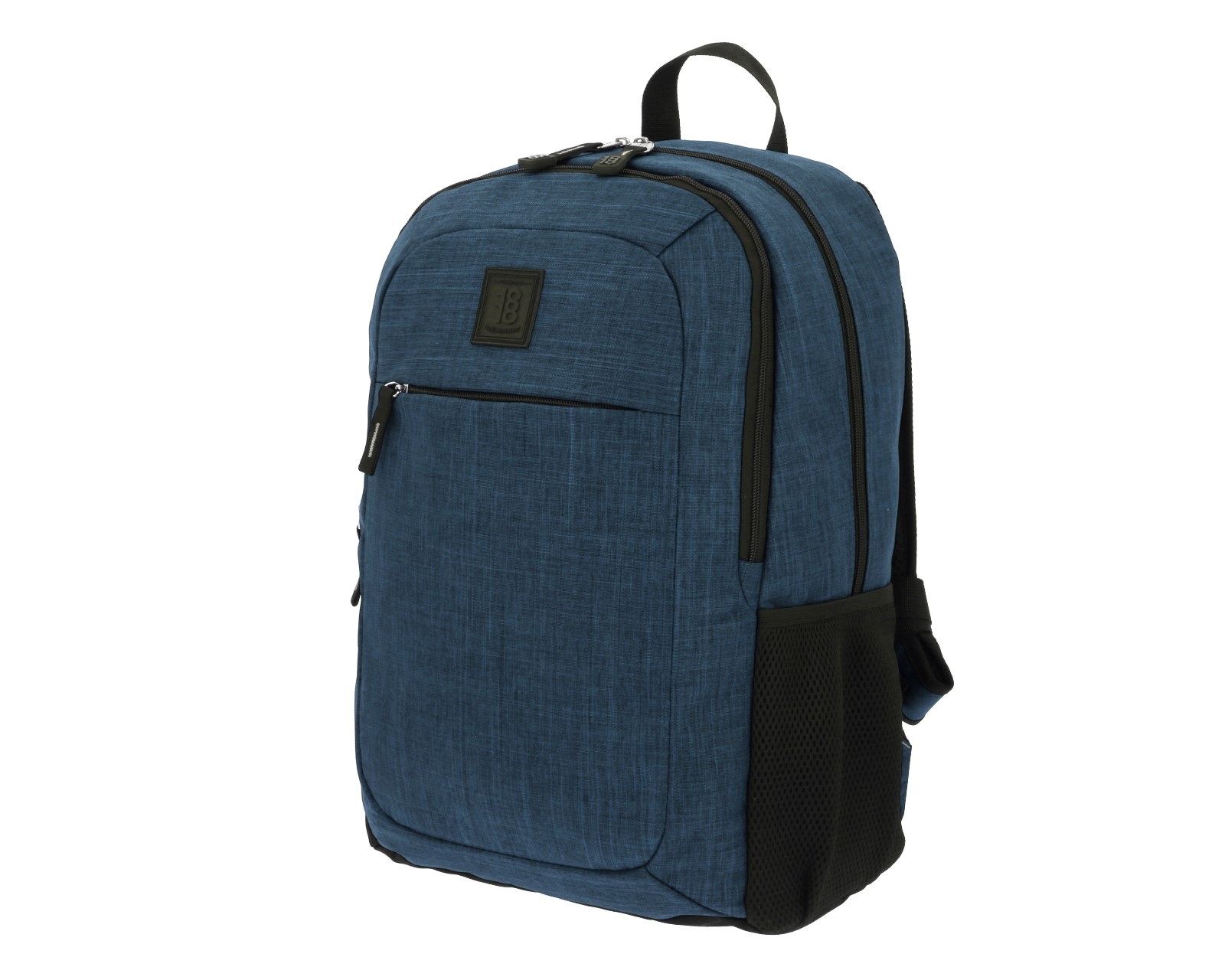 Foto 3 pulgar | Mochila Grande 1818 Unisex Hop Azul Con Porta Laptop De Hasta 15''.