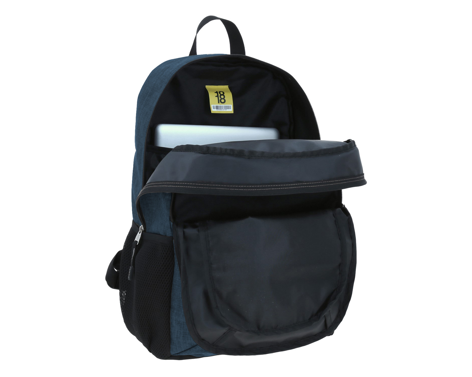 Foto 7 | Mochila Grande 1818 Unisex Hop Azul Con Porta Laptop De Hasta 15''.