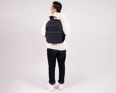 Foto 8 | Mochila Grande Chenson Pro Para Hombre Tesa Negro Con Porta Laptop De Hasta 15''.