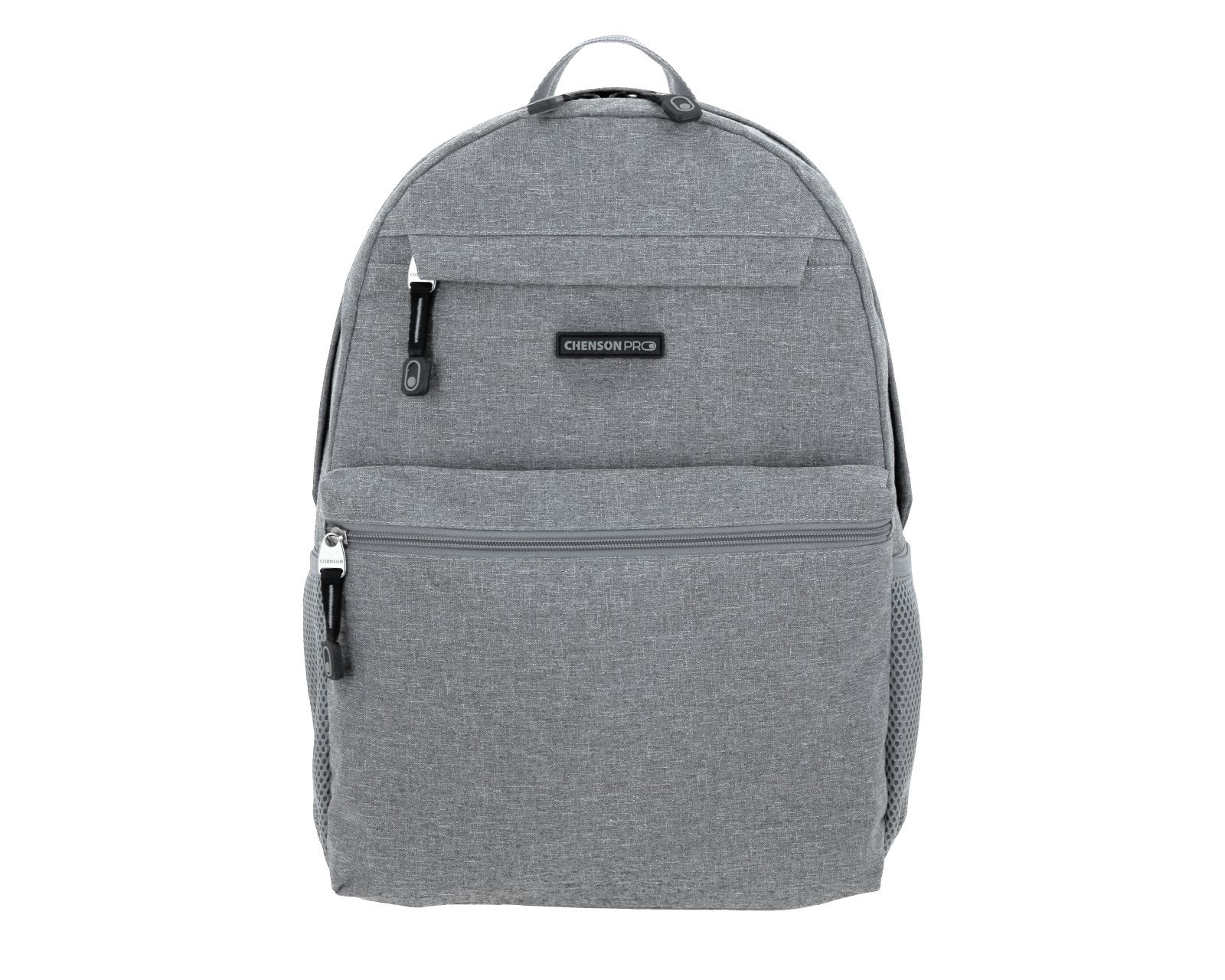 Mochila Grande Chenson Pro Para Hombre Tesa Gris Con Porta Laptop De Hasta 15''.