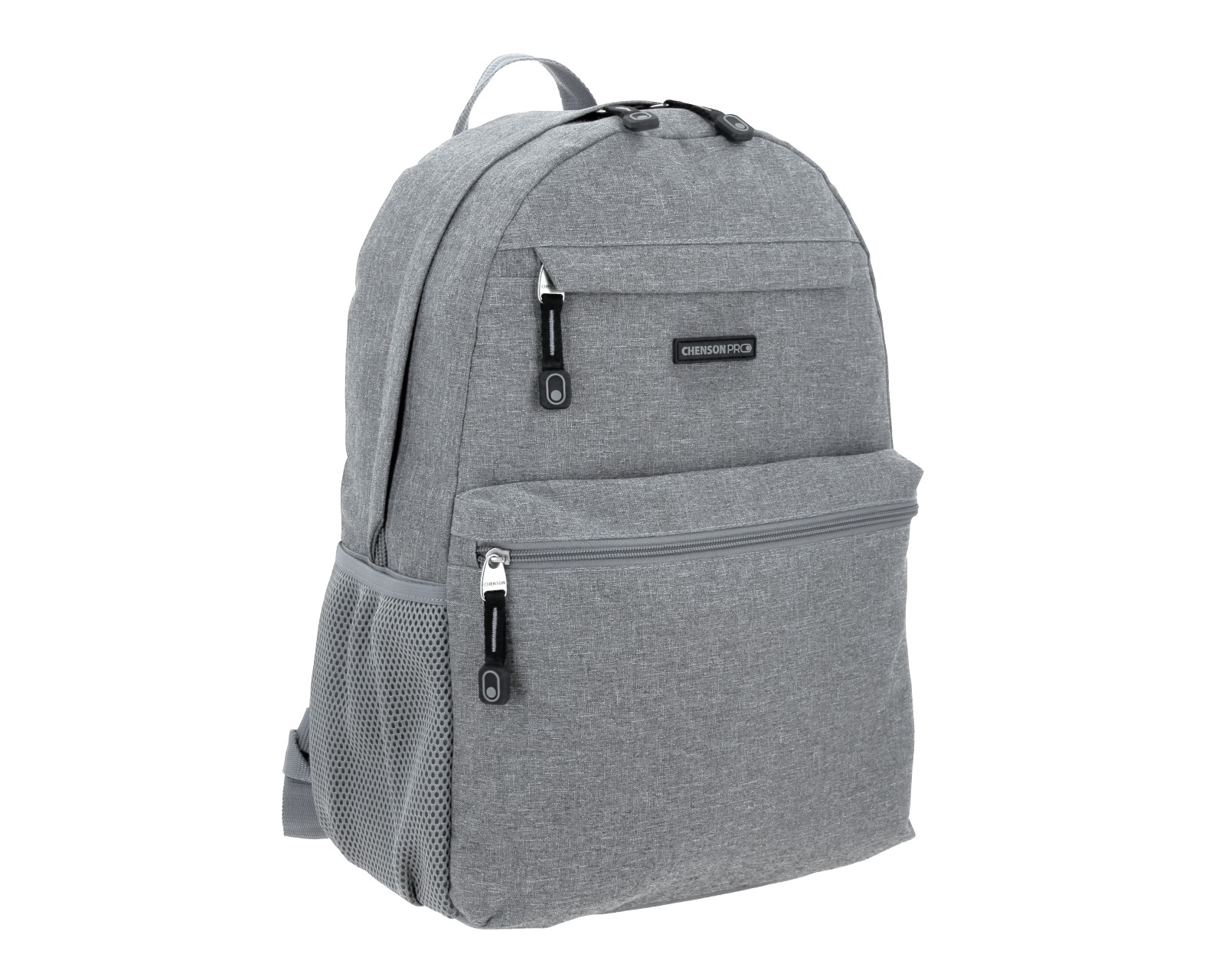 Foto 7 pulgar | Mochila Grande Chenson Pro Para Hombre Tesa Gris Con Porta Laptop De Hasta 15''.