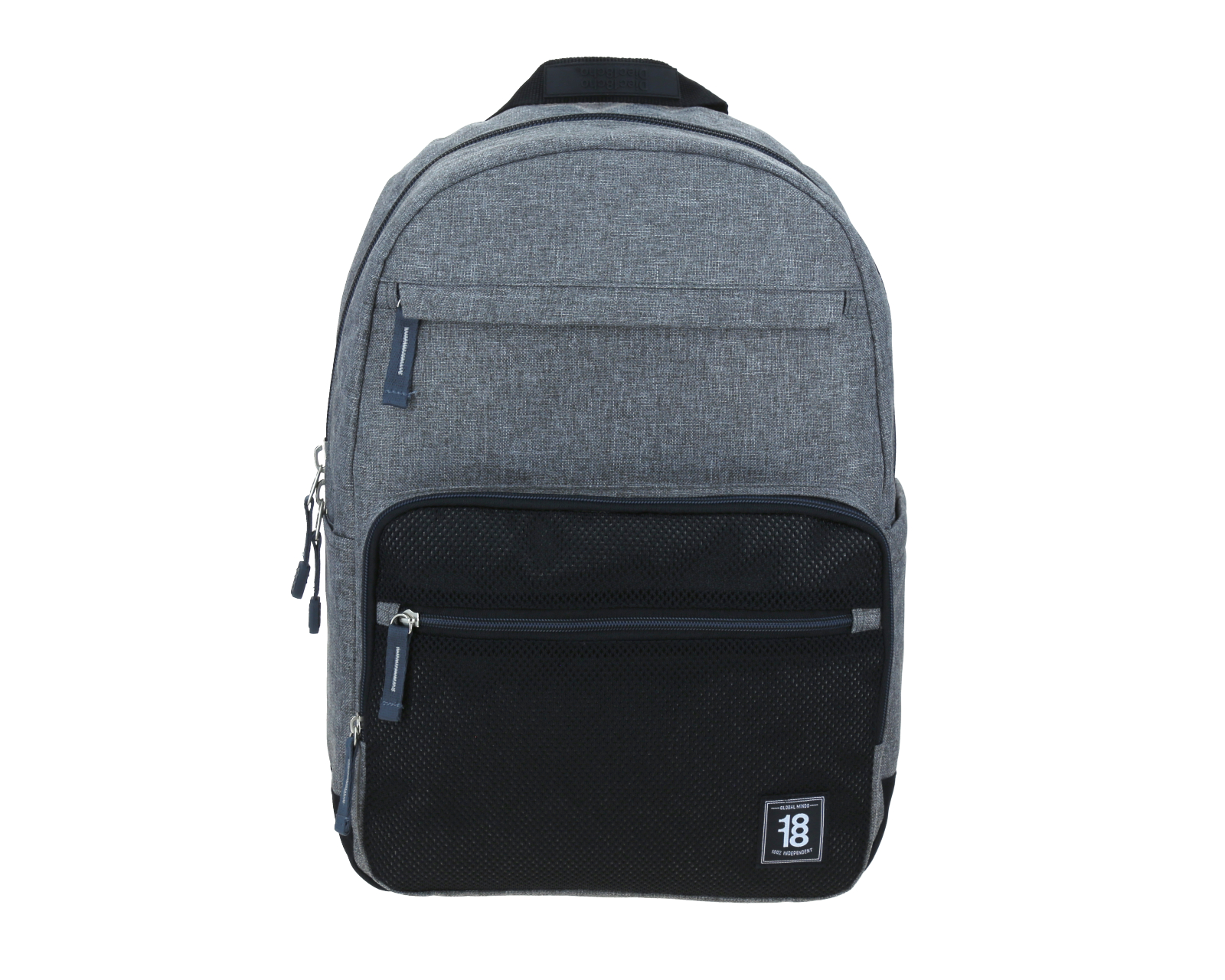 Foto 2 pulgar | Mochila Grande 1818 Unisex Nerfresa Gris Con Porta Laptop De Hasta 15''.