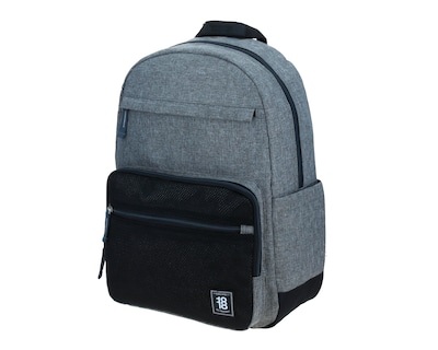 Foto 2 | Mochila Grande 1818 Unisex Nerfresa Gris Con Porta Laptop De Hasta 15''.