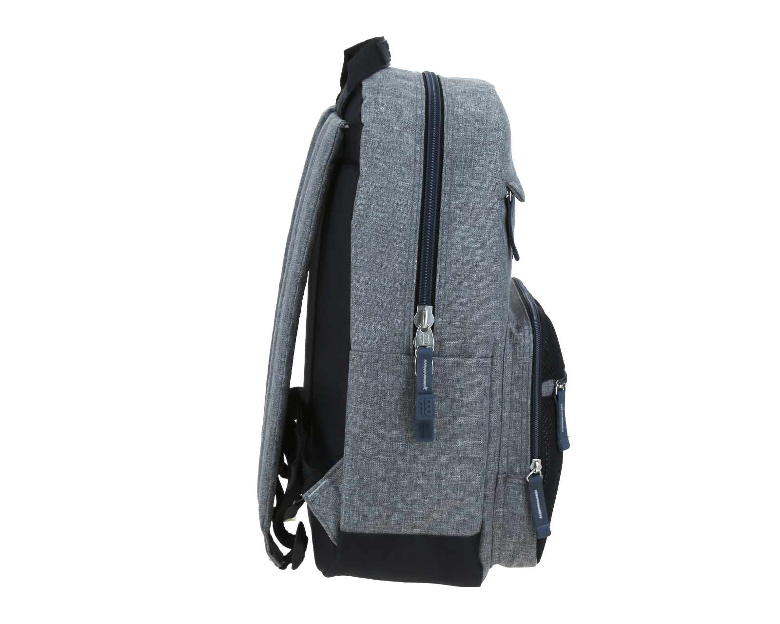 Foto 7 pulgar | Mochila Grande 1818 Unisex Nerfresa Gris Con Porta Laptop De Hasta 15''.