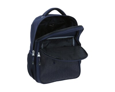 Foto 7 | Mochila Grande Chenson Pro Para Hombre Heri Azul Con Porta Laptop De Hasta 15''.
