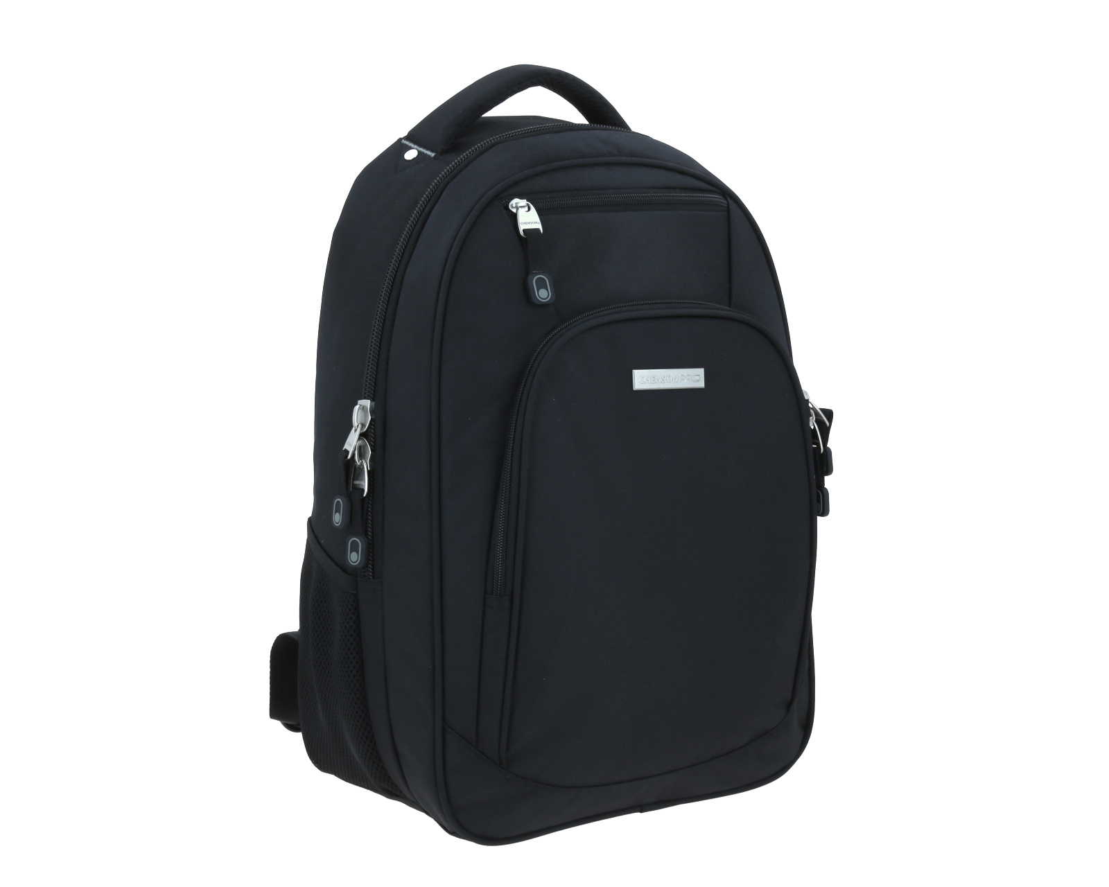 Foto 7 pulgar | Mochila Grande Chenson Pro Para Hombre Kazio Negro Con Porta Laptop De Hasta 15''.