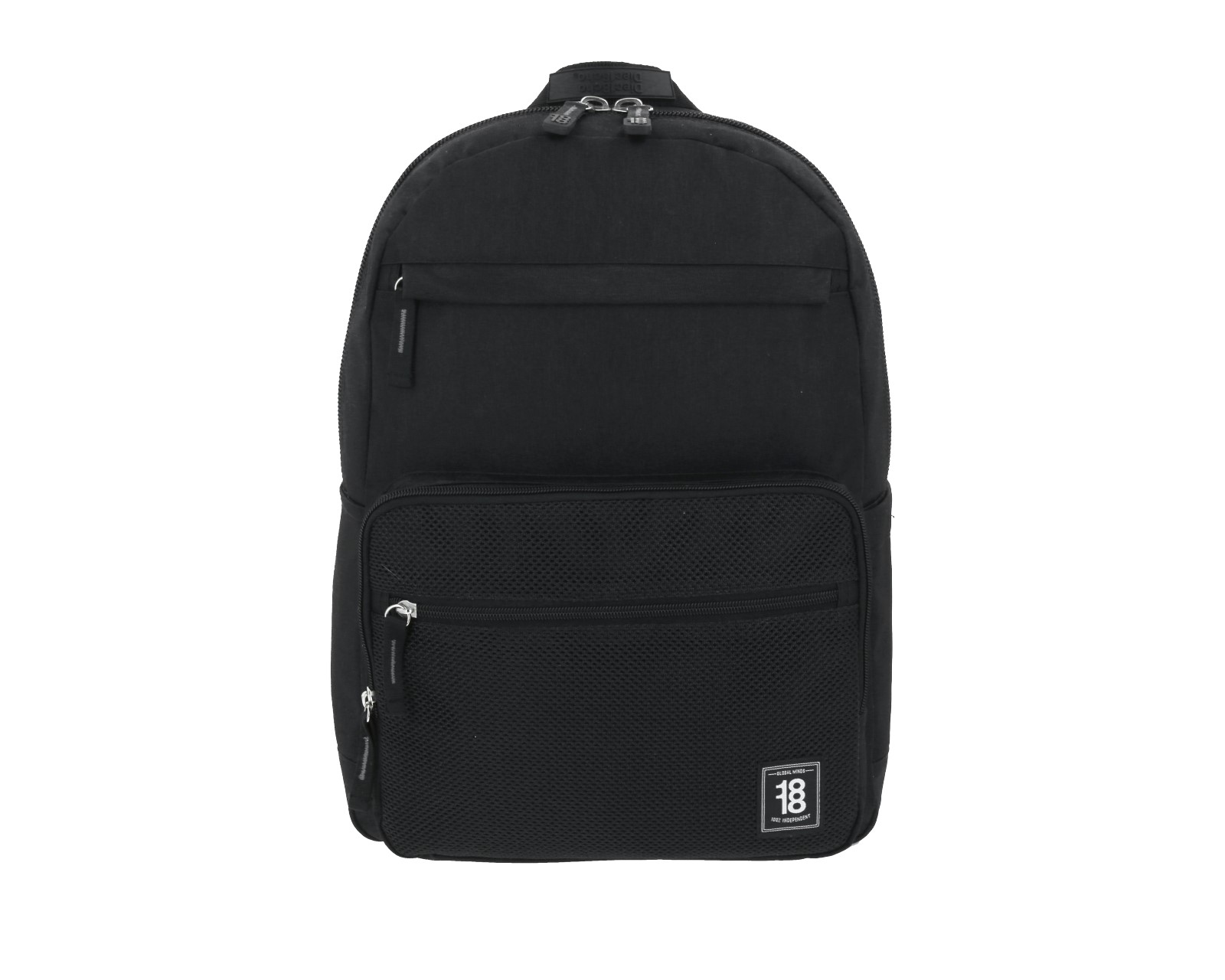 Foto 2 pulgar | Mochila Grande 1818 Unisex Nefresa Negro Con Porta Laptop De Hasta 15''.