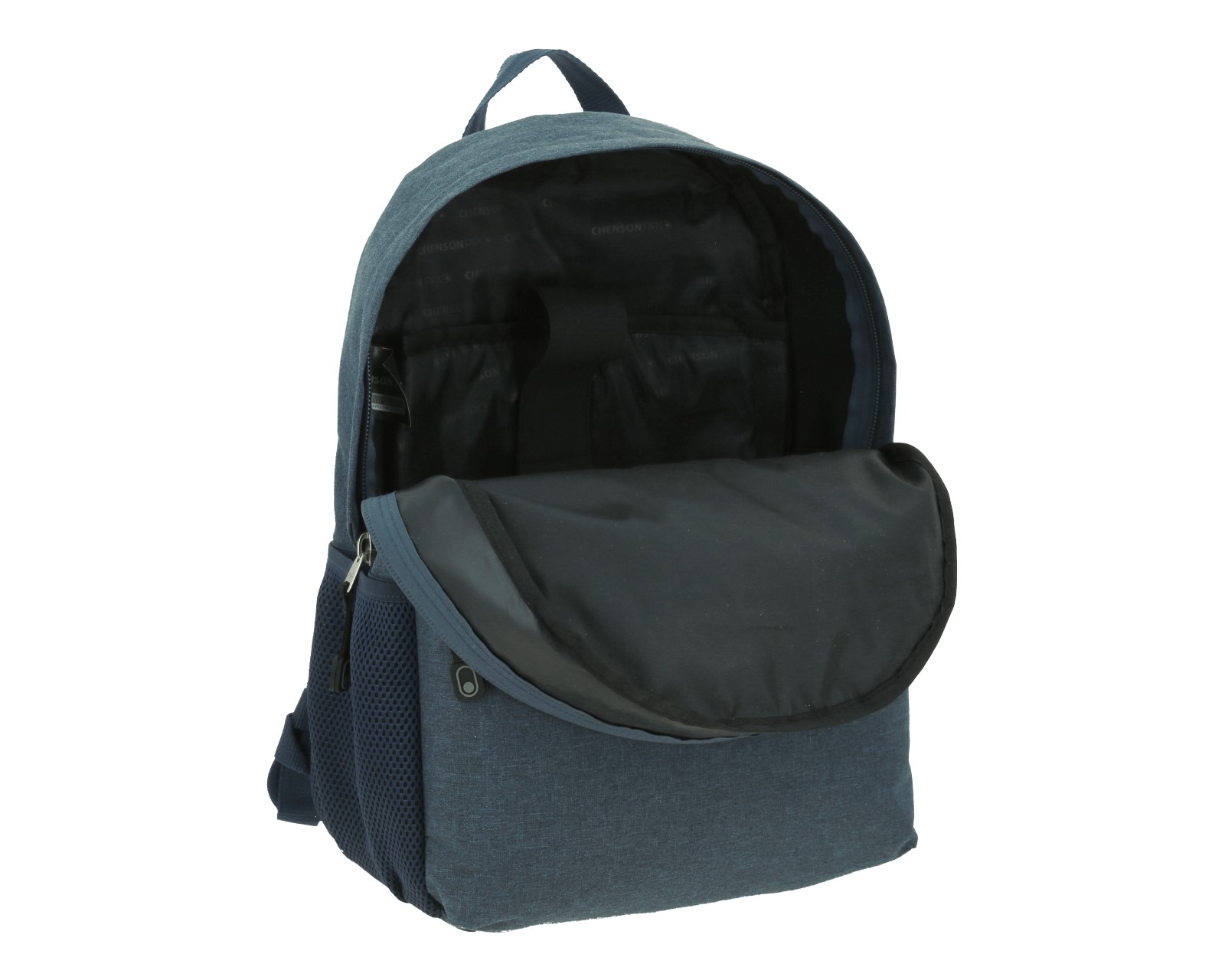 Foto 8 pulgar | Mochila Grande Chenson Pro Para Hombre Tesa Azul Con Porta Laptop De Hasta 15''.