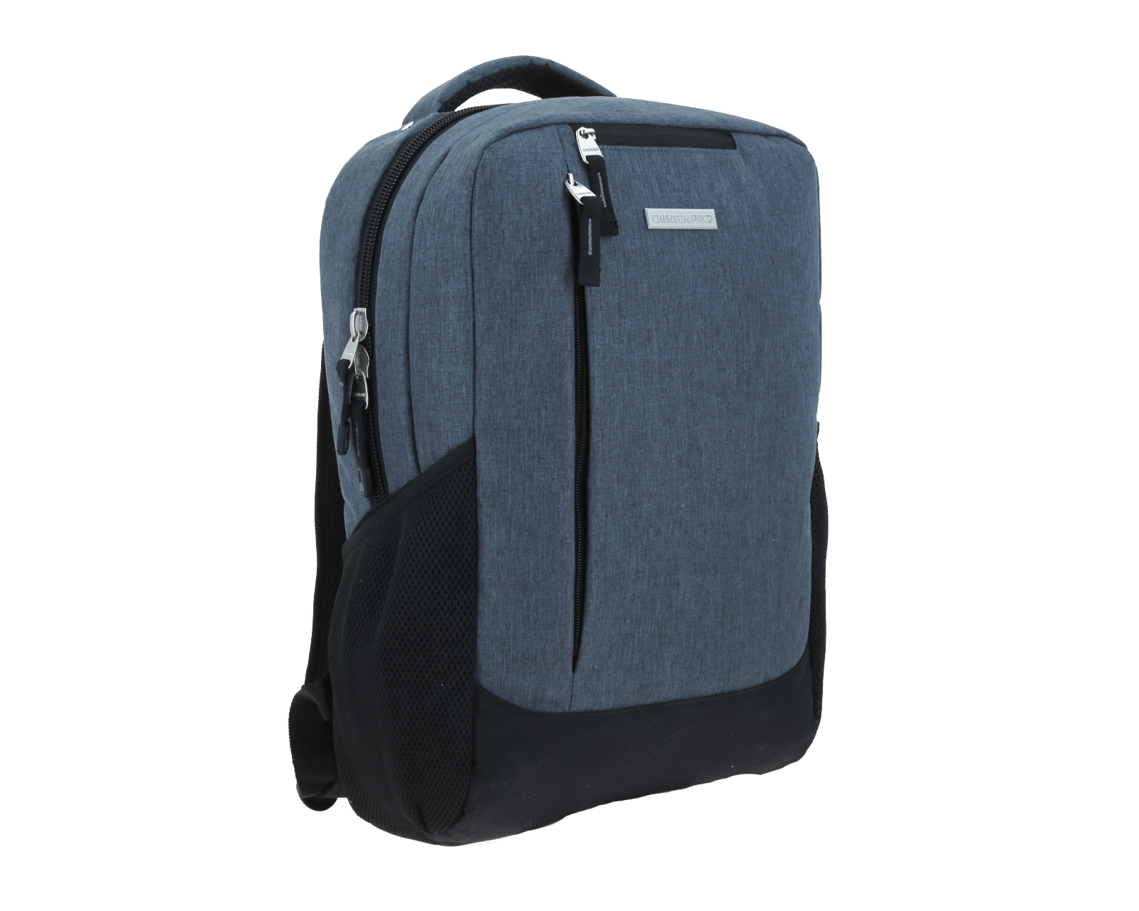 Foto 7 pulgar | Mochila Grande Chenson Pro Para Hombre Evan Gris Con Porta Laptop De Hasta 15''.