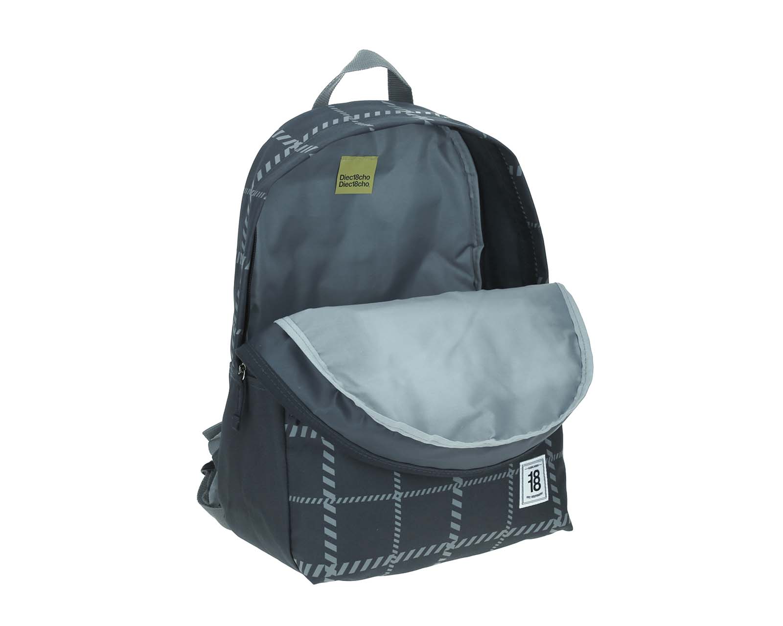 Foto 9 pulgar | Mochila Grande 1818 Unisex Colors Gris