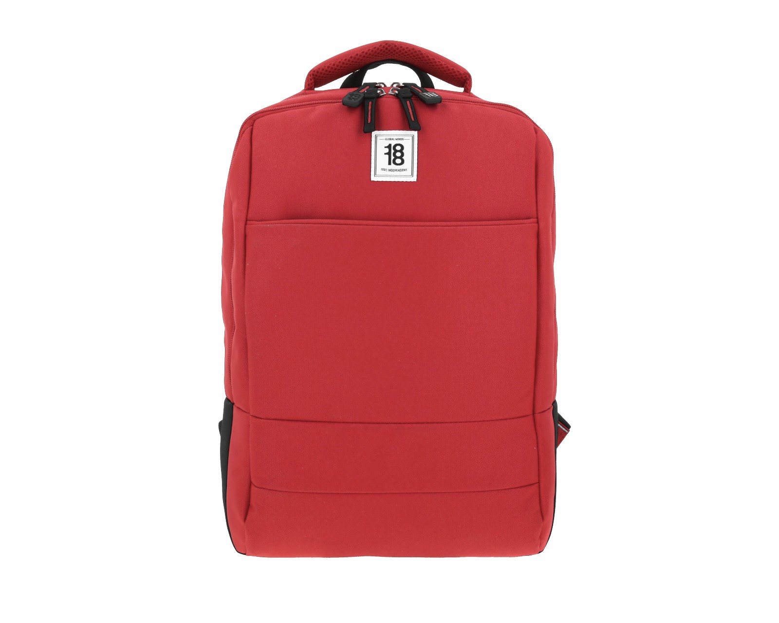 Foto 2 pulgar | Mochila Grande 1818 Unisex Wynn Rojo Con Porta Laptop De Hasta 15''.