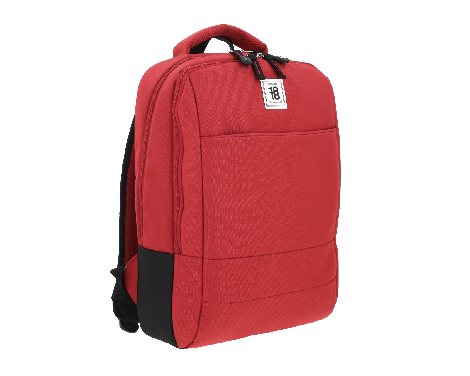 Foto 7 pulgar | Mochila Grande 1818 Unisex Wynn Rojo Con Porta Laptop De Hasta 15''.