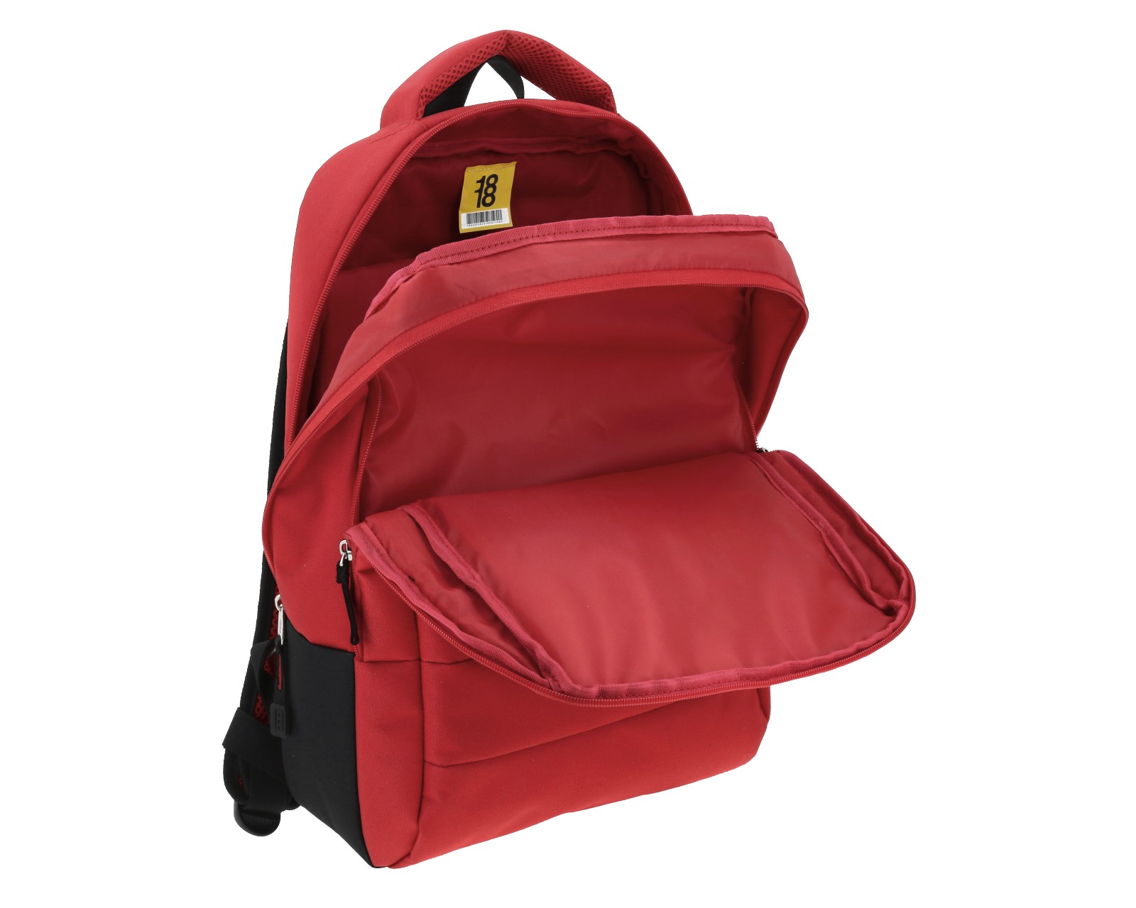 Foto 8 pulgar | Mochila Grande 1818 Unisex Wynn Rojo Con Porta Laptop De Hasta 15''.