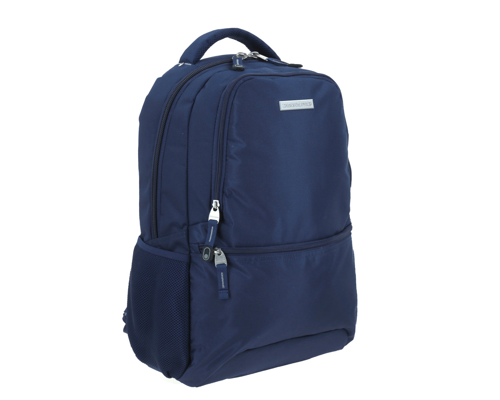 Foto 7 pulgar | Mochila Grande Chenson Pro Para Hombre Merlot Azul Con Porta Laptop De Hasta 15''.