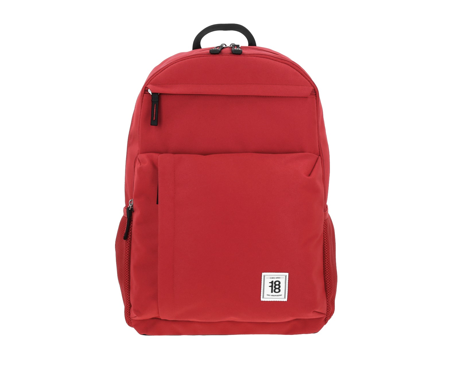 Mochila Grande 1818 Unisex Wynn Rojo