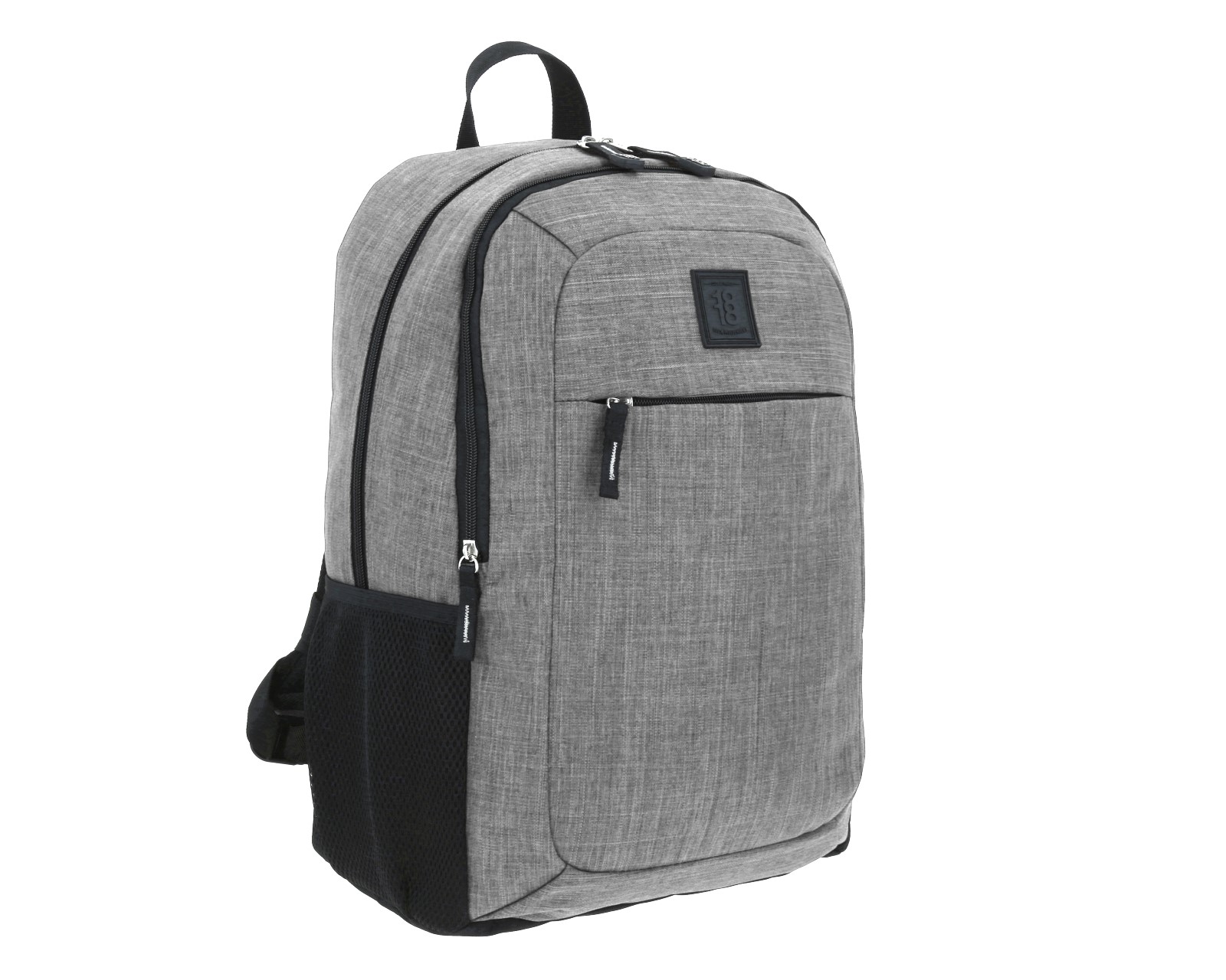 Foto 7 pulgar | Mochila Grande 1818 Unisex Hop Gris Con Porta Laptop De Hasta 15''.