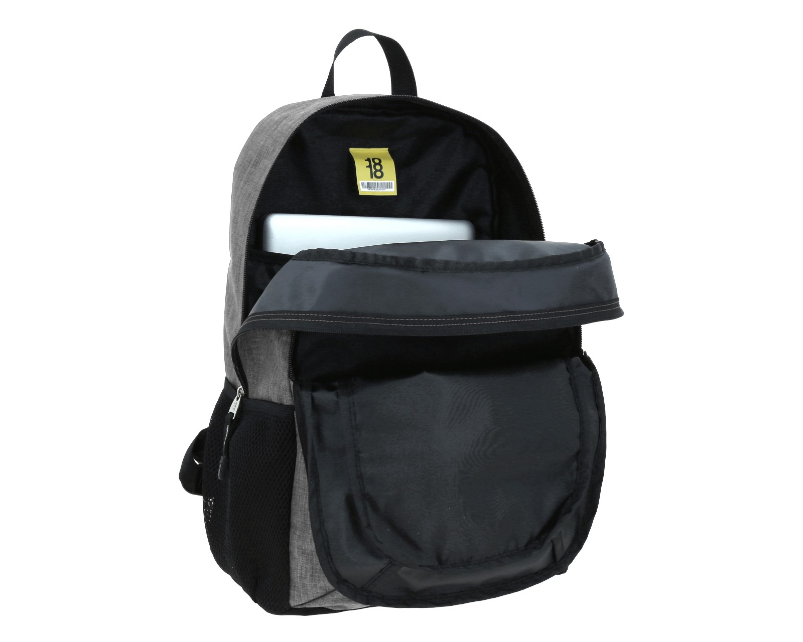 Foto 8 pulgar | Mochila Grande 1818 Unisex Hop Gris Con Porta Laptop De Hasta 15''.