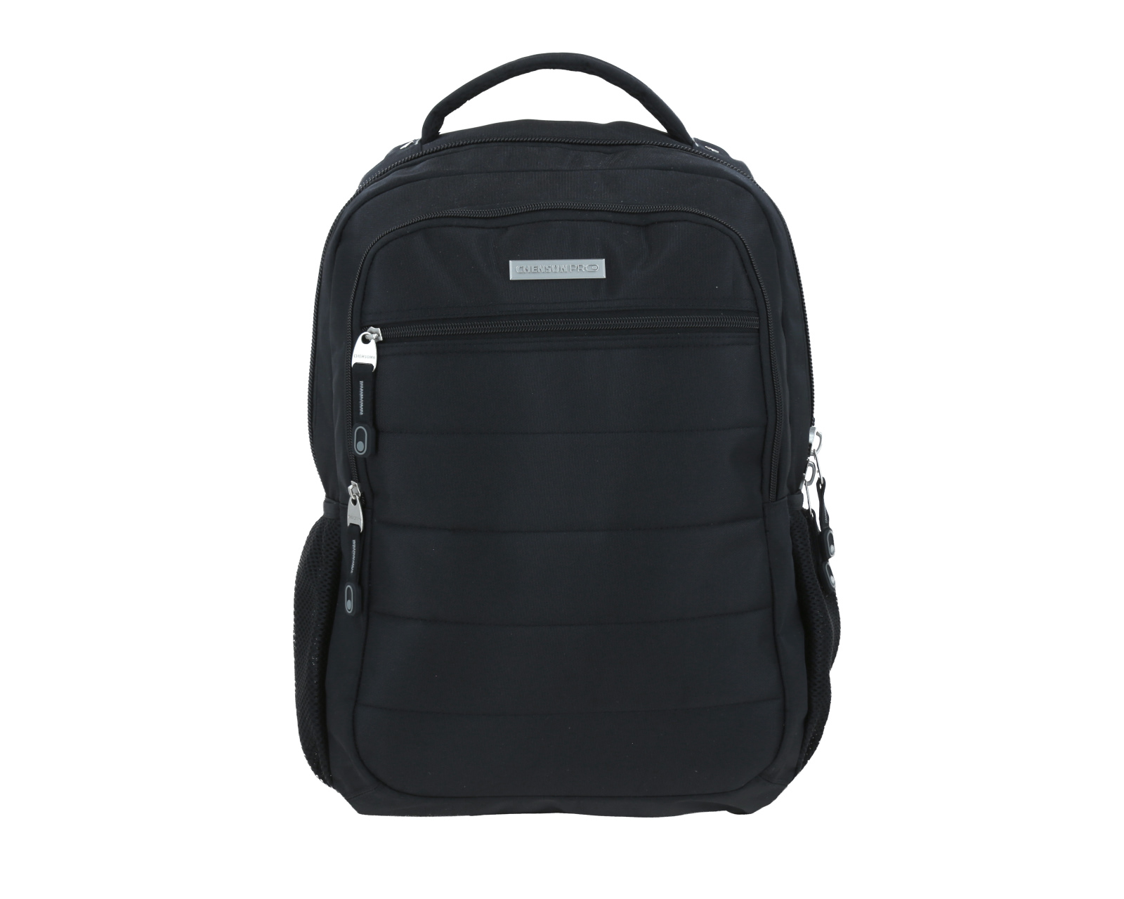 Mochila Grande Chenson Pro Para Hombre Lea Negro Con Porta Laptop De Hasta 15''.