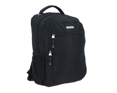 Foto 6 | Mochila Grande Chenson Pro Para Hombre Lea Negro Con Porta Laptop De Hasta 15''.
