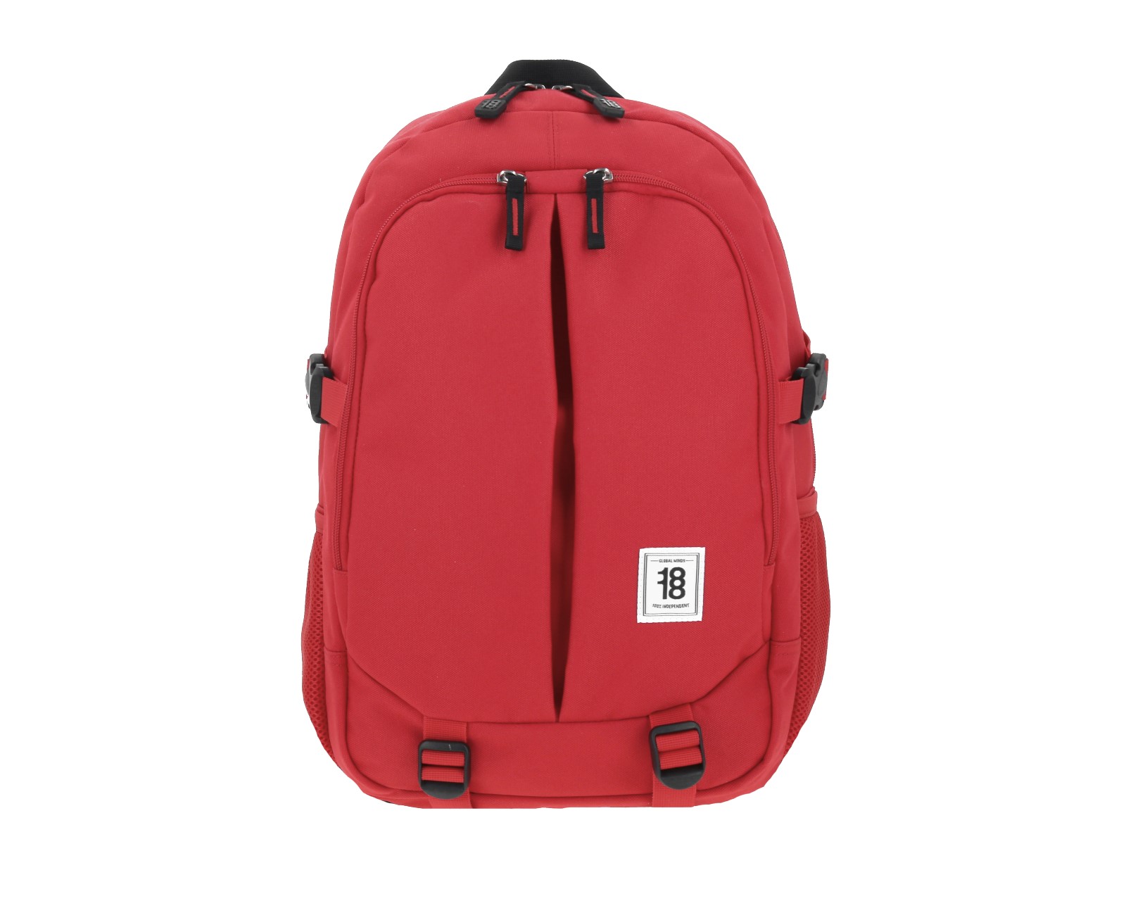 Mochila Grande 1818 Unisex Wynn Rojo